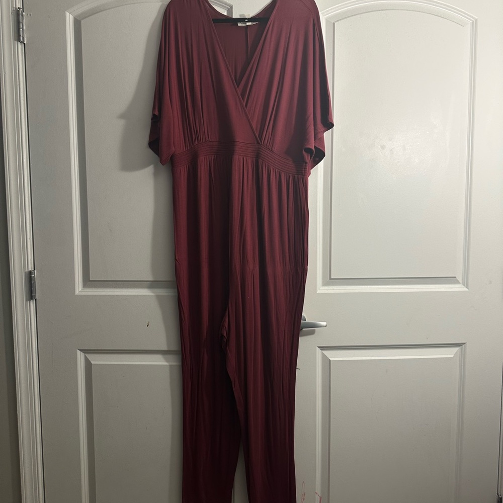 Jessica Simpson Maternity Romber Jumpsuit